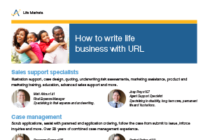 How to write life business with URL