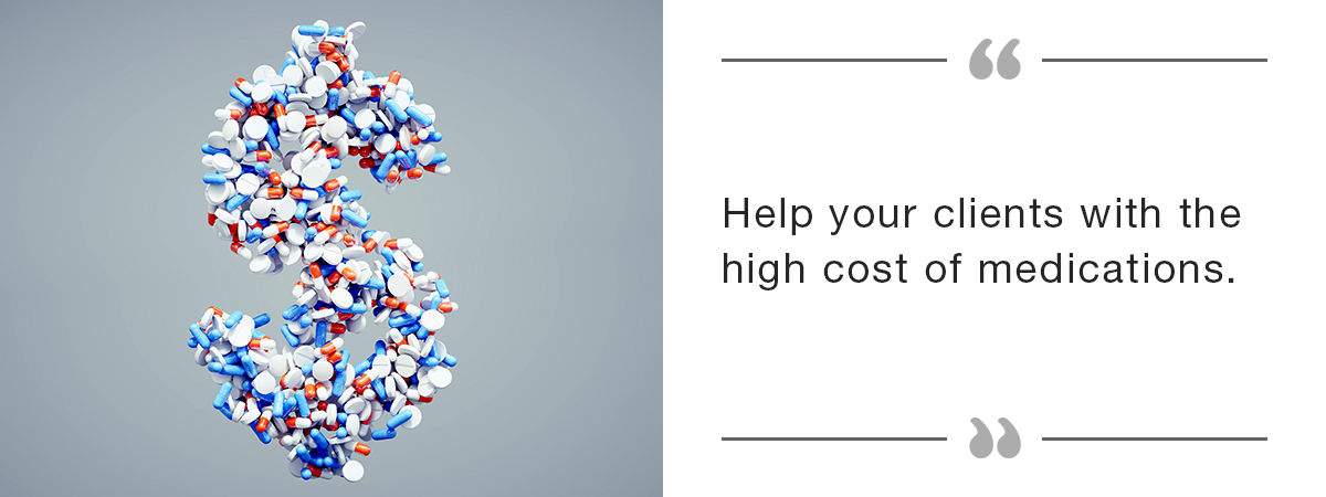 Help your clients reduce prescription over-spending